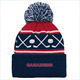 Face Off Jr - Junior Cuffed Tuque with Pompom - 1