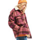 Passage Of Time - Girls' Lined Shirt Jacket - 1