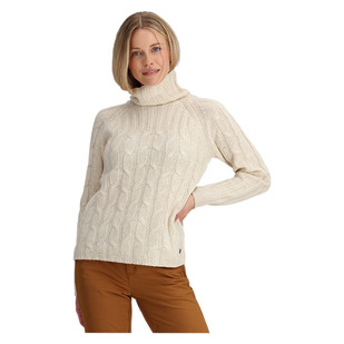 Baylands Cable Turtleneck - Women's Knit Sweater