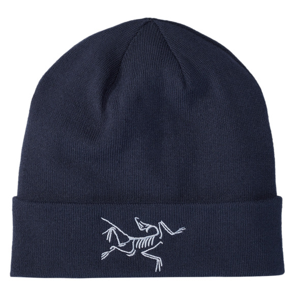 Embroidered Bird - Adult Cuffed Beanie