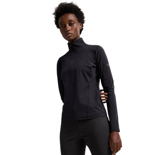 Rho Zip Neck - Chandail de sous-vêtement technique pour femme