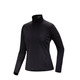 Rho Zip Neck - Women's Baselayer Long-Sleeved Shirt - 2