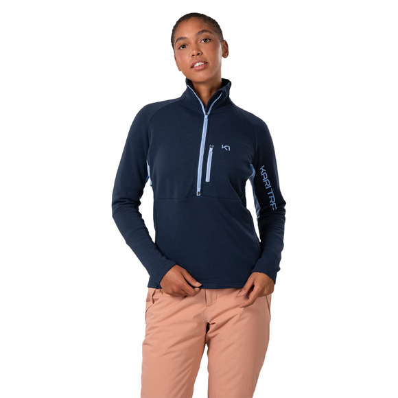 Emma - Women's Half-Zip Sweater