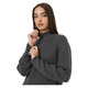 Highline Rib Cropped Mock Neck - Chandail en tricot pour femme - 2