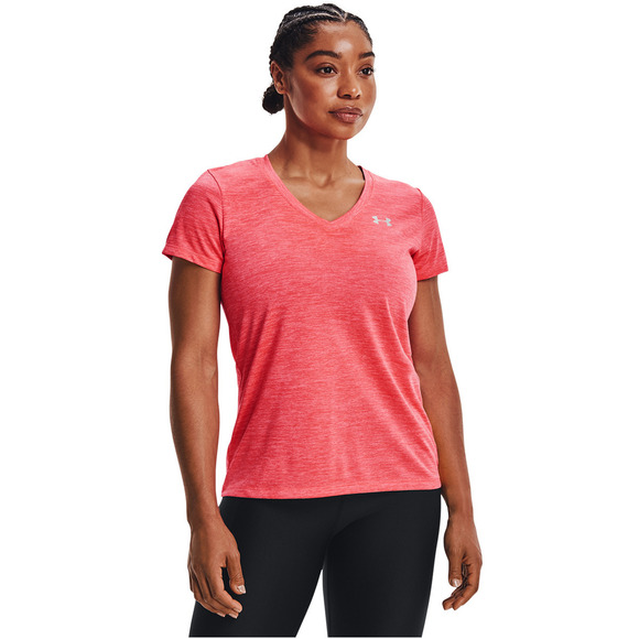 bright coloured under armour t shirt