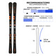 Forza 40° V-CA/Xpress 11 GW B83 - Skis alpins de piste pour adulte - 1