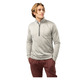 Textured - Men's Half-Zip Sweater - 0
