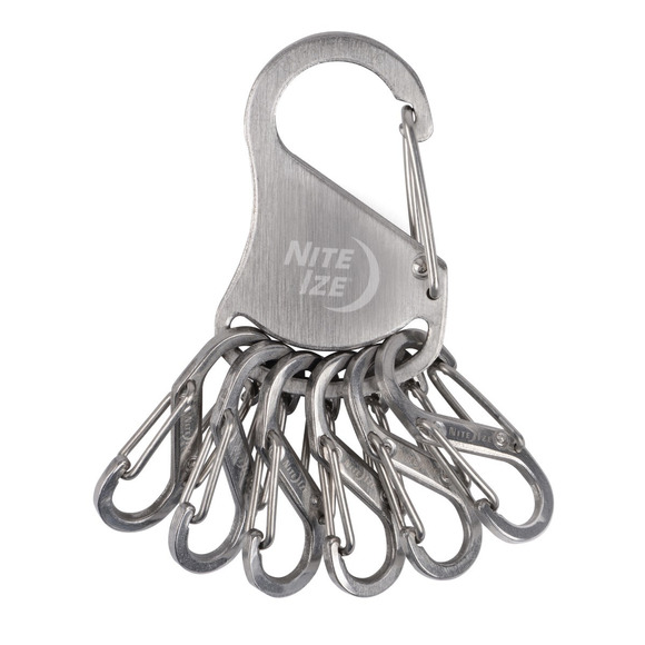 KeyRack Steel S-Biner - Mousqueton porte-clés