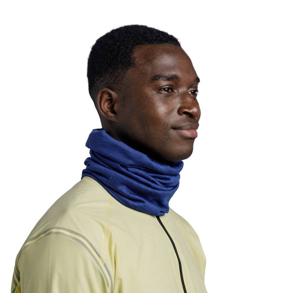 Merino Lightweight Solid Cobalt - Adult Neck Warmer