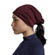 Merino Lightweight Solid Garnet - Adult Neck Warmer - 1