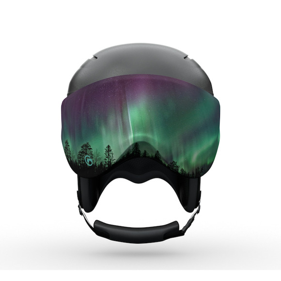 Aurora Soc - Couvre-visière de casques de sports d'hiver