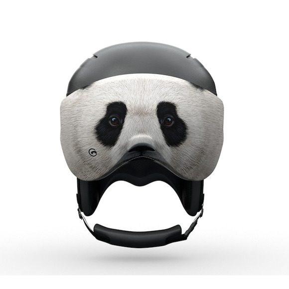 Panda Soc - Couvre-visière de casques de sports d'hiver