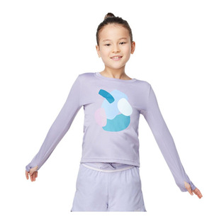 Basic Tech Core Jr - Girls' Athletic Long-Sleeved Shirt