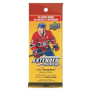 2022-23 Upper Deck Extended Series Fat Pack - Cartes de hockey à collectionner