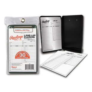 17LC - Baseball/Softball Line-Up Card Case