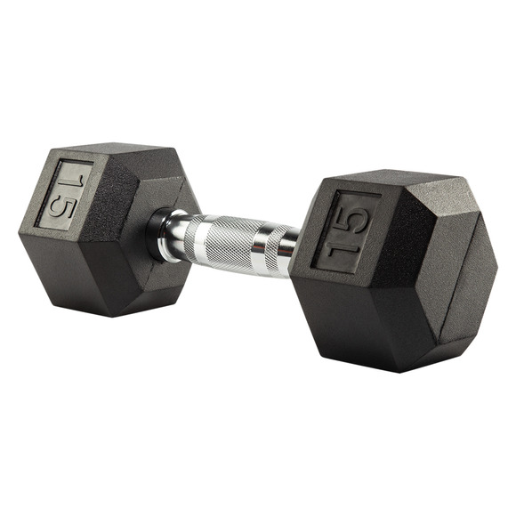 15 lb - Hexagonal Dumbbell