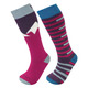 T1 Merino Ski Jr - Junior Cushioned Ski Socks (Pack of 2 pairs) - 0