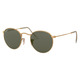 Round Metal - Adult Sunglasses - 0