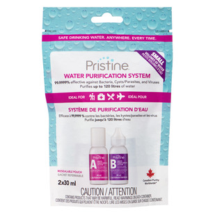 Personal Pack (2 X 30 ml) - Système pour la purification d'eau