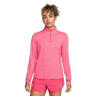 Dri-FIT Swift Element UV - Chandail de course avec fermeture au col pour femme