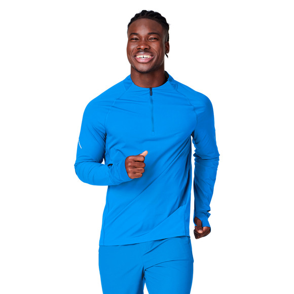 Push Aviate Pullover - Men's Quarter-Zip Training Long-Sleeved Shirt