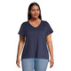 Citron V Neck (Plus Size) - Women's T-Shirt - 0