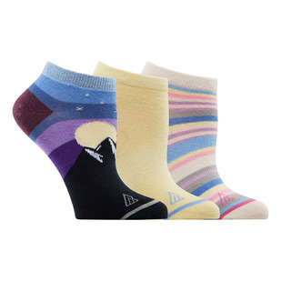 No Show Monnlight (Pack of 3 pairs) - Women's Ankle Socks