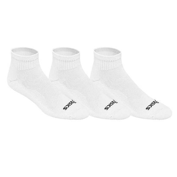 Cushion Quarter - Men's Cushioned Ankle Socks (Pack of 3 pairs)