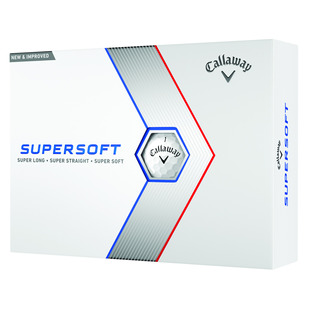 Supersoft 23 - Boîte de 12 balles de golf