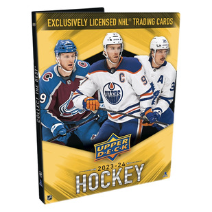 2023-24 Hockey Starter Kit - Binder for Collectible Hockey Cards