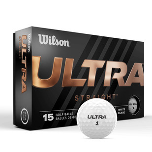 Ultra Straight - Boîte de 15 balles de golf