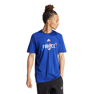 Euro 24 France Tee - T-shirt de soccer pour adulte
