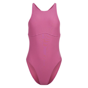Swim In Style High Neck - Women's Aquafitness One-Piece Swimsuit