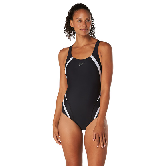 Quantum Fusion Splice - Women's One-Piece Aquafitness Swimsuit