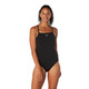 Solid Closed Back - Women's One-Piece Training Swimsuit - 0
