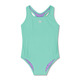 Solid Racerback Jr - Girl's One-Piece Swimsuit - 0