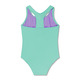 Solid Racerback Jr - Girl's One-Piece Swimsuit - 1