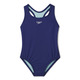 Solid Racerback Jr - Girl's One-Piece Swimsuit - 0