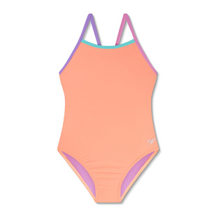 Solid Propel Jr - Girl's One-Piece Swimsuit