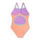 Solid Propel Jr - Girl's One-Piece Swimsuit - 1