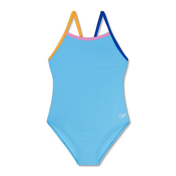 Solid Propel Back - Girls' One-Piece Swimsuit