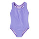 Solid Racerback Jr - Girl's One-Piece Swimsuit - 0