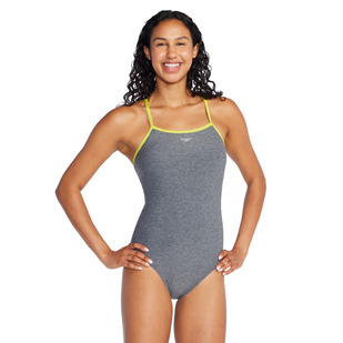 Heather Closed Back - Women's One-Piece Aquafitness Swimsuit