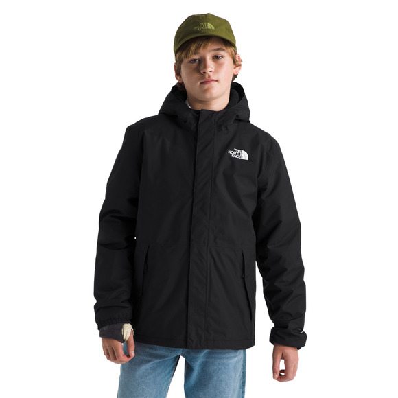 Warm Antora - Boys' Lined Rain Jacket