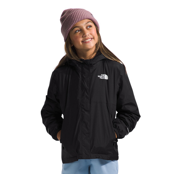 Warm Antora Jr - Girls' Lined Rain Jacket