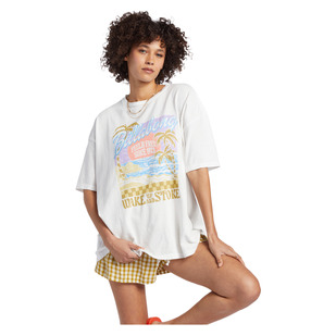 Wake Up and Stoke - T-shirt pour femme