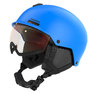 Vijo Jr - Casque de sports d'hiver avec visière intégrée pour junior