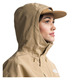 Packable - Women's Hooded Rain Jacket - 2