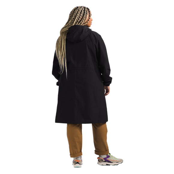 Daybreak Parka (Taille Plus) - Manteau de pluie à capuchon pour femme