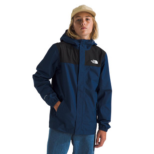 Antora - Boys' Hooded Rain Jacket